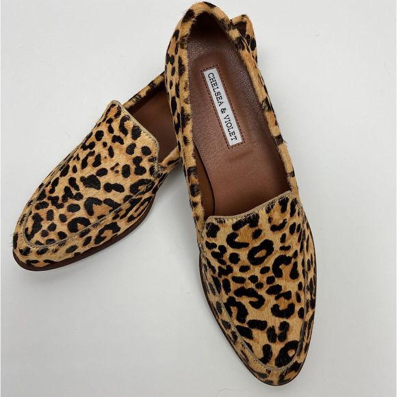 Chelsea & Violet Shoes - Chelsea and Violet Jenna Cow Hair Loafers